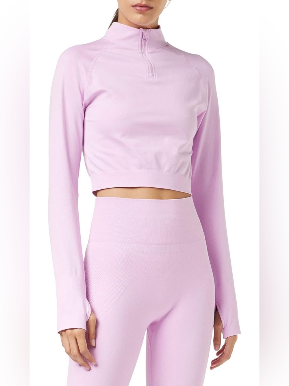 NWOT Core 10 Women's Cropped Seamless Sports Top
